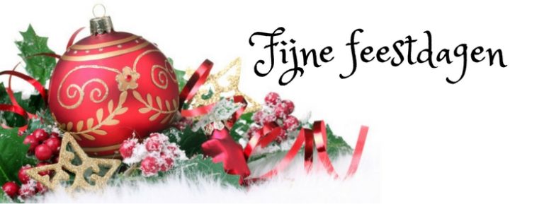 Fijne feestdagen Rijnsburgse