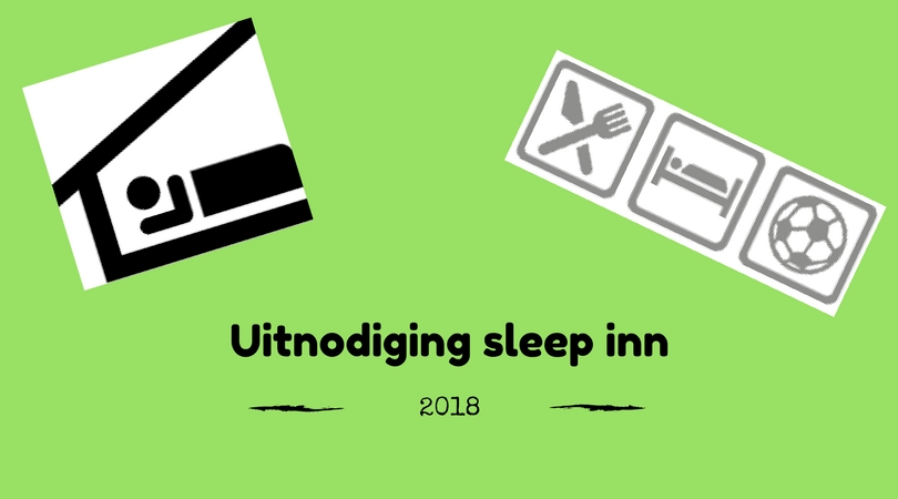 Uitnodiging Sleep Inn 2018